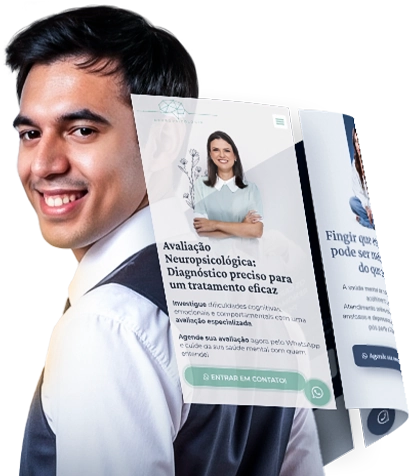 imagem principal do claudinei miranda web designer do casal estrategista que ajuda empresas a vender mais com web design, site, landing page e páginas.